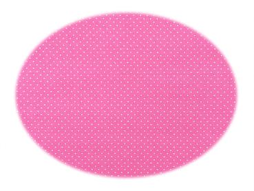 Baumwolle Serie Flamingo  - kleine Punkte pink